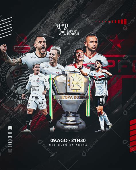 Social Media Copa Do Brasil Corinthians X São Paulo Futebol PSD