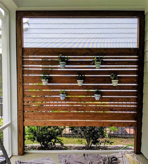 25 Cheap DIY Outdoor Privacy Screen Ideas Suite 101