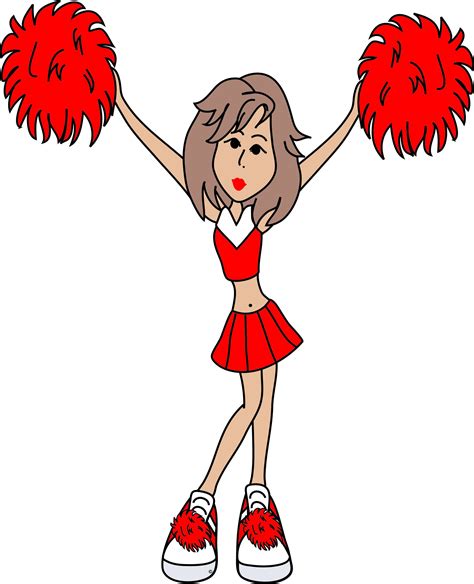 Drawings Of Cheerleaders Free Download On Clipartmag