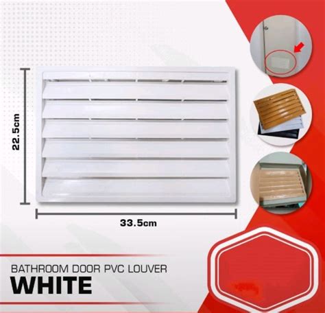 Pvc Door Louver Only Replacement Door Louver Bathroom Door Singawan Ng