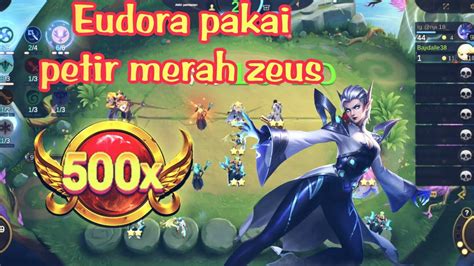 Begini Jadinya Kalau Petir Eudora Rasa Petir Zeus X Youtube