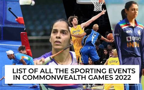 Commonwealth Games Full List Of Commonwealth Games Sports