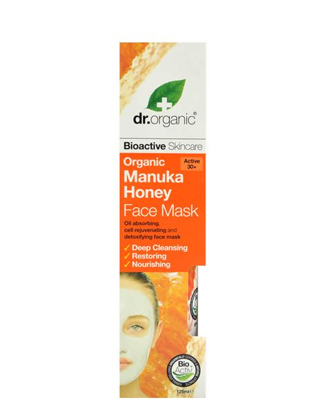 Organic Manuka Honey Face Mask Von Dr Organic 125ml