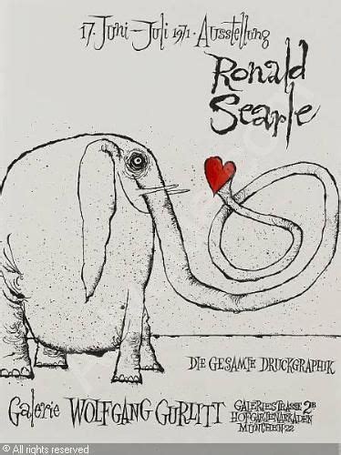 Ronald Searle Ronald Searle Character Illustration Whimsical