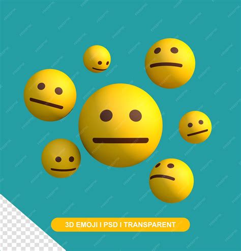 Premium Psd 3d Emoticon Set