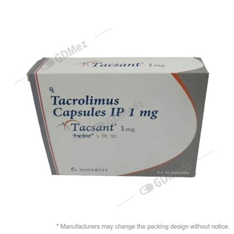 Tacsant 1mg 50 Capsule GDMedz