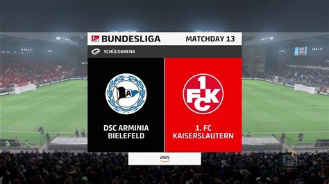 Fifa Arminia Bielefeld Vs Fc Kaiserslautern Sch Coarena