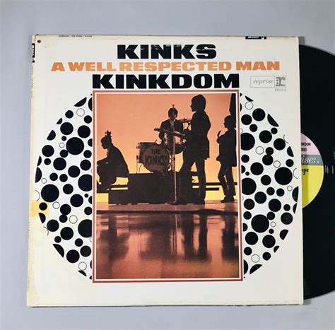 The KINKS Kinkdom A Well Respected Man 1965 Vintage LP Record Album