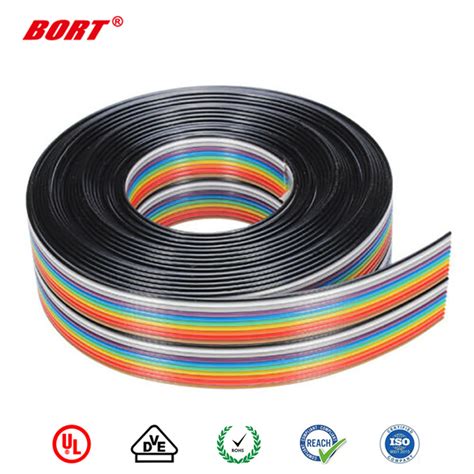 UL2651 Electric Wire PVC Insulation Copper Flat Ribbon Wire Cable