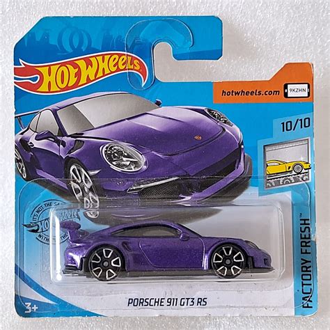 Hot Wheels Porsche GT RS Factory Fresh Faz A Boa