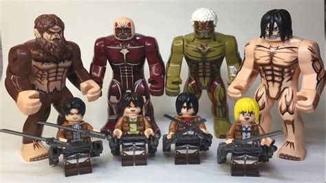 All LEGO ATTACK ON TITAN - YouTube
