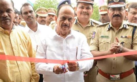 Telangana Home Minister Mahmud Ali Inaugurates Police Station In