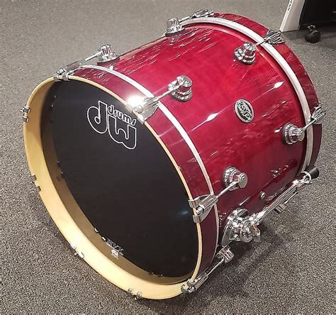 Dw 14x18 Performance Series Bass Drum In Cherry Stain Reverb