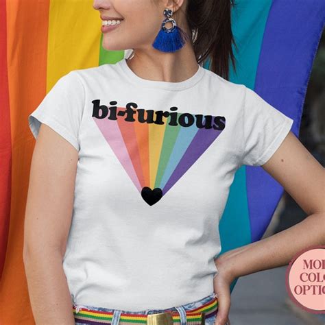 Retro Bi Pride Shirt Etsy Uk