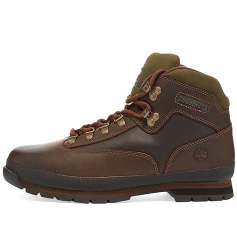 Timberland Euro Hiker Leather Boot Medium Brown Full Grain | END.