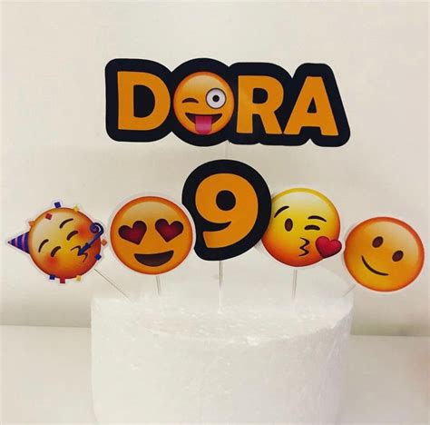 Topo De Bolo Emoji Elo7 Produtos Especiais