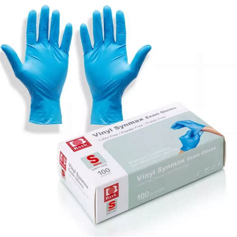 Synmax Vinyl Nitrile Exam Gloves 4 Mil Disposable Latex Free