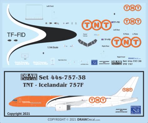 Cargo Airlines Page Draw Decal