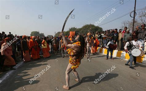 Naga Sadhu Naked Hindu Holy Man Editorial Stock Photo Stock Image