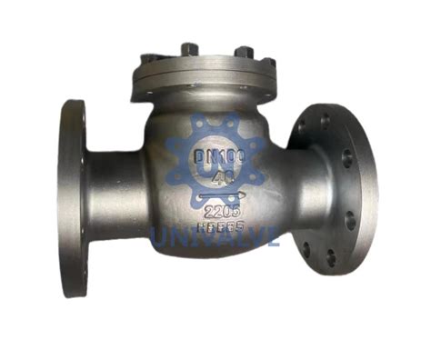 Marine Duplex Stainless Steel Swing Check Valve SCR SYSTEM From China