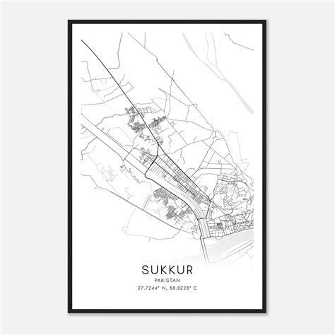 Sukkur - Custom Maps & Posters