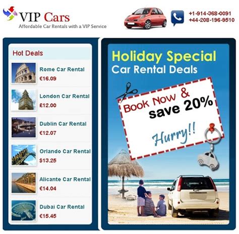 Save Upto 20 Book Your Car Rental Now With Your Trusted Travel