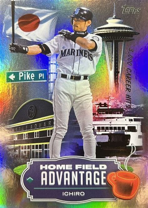 Ichiro Suzuki 2023 Topps LHA 1 Legendary Home Field Advantage SSP