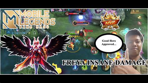 FREYA EXP LANE GAMEPLAY THE 3001ST REALM FOR MARTIS MLBB YouTube