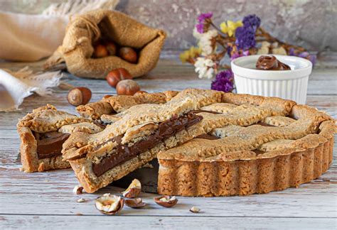 Crostata Nocciole E Nutella Facile Cremosa E Golosissima