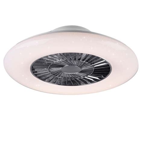 Plafoniera Led Con Ventilatore Cm Effetto Cielo Stellato