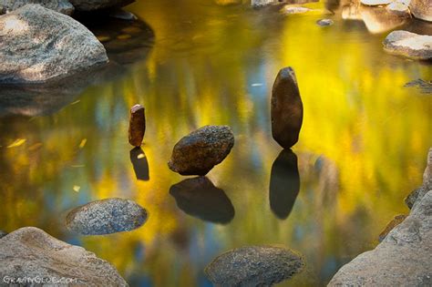 The Balanced Rock Sculptures Of Michael Grab Rely Solely On Gravity