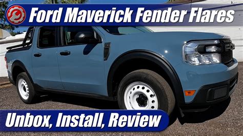 Air Design Fender Flares For 2022 2024 Ford Maverick Unbox Install