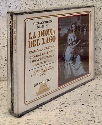 ROSSINI La Donna Del Lago 1958 2 Cds Grand Tier SERAFIN CARTERI