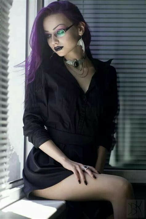 Pin By Laurie Angel Gothic Raider An On Darya Goncharova Model Gothic Fashion Fashion Hot