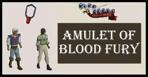 OSRS Amulet of Blood Fury Uses - Is it worth it?