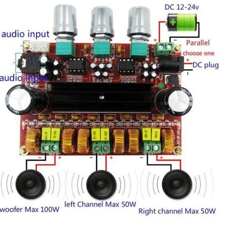 Jual Update M139 M543 Kit Power Amplifier Class D TPA3116D2 2x50W 100W