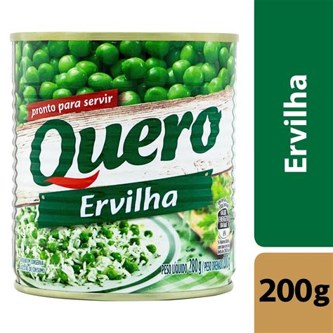 Ervilha Em Conserva Quero Lata 200g BIG BOX 402 403 Norte