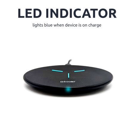 Olixar 15W Wireless Charger Pad USB C Wireless Charger Adapter For