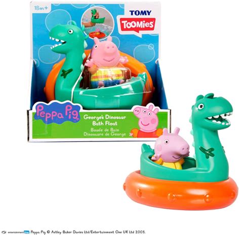 Tomy Toomies Peppa Pig Bath Float George Toys Uk