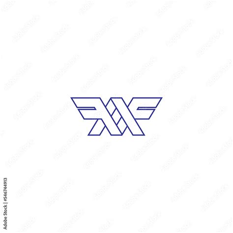 vector illustration of AF letter for icon, symbol or logo. letter AF ...