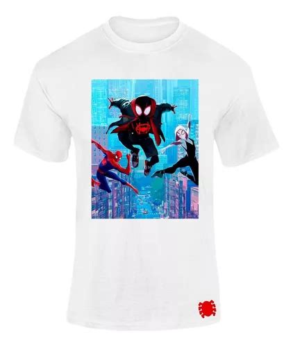 Playera Spider Man Hombre Araña Miles Morales Universe Comic Meses