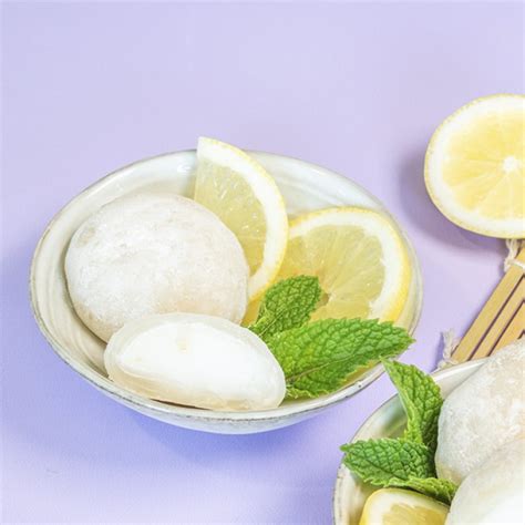 Recette Mochi glacé citron Autour du riz