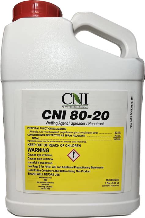 8020 1 Gallon By Cni Non Ionic Surfactant For