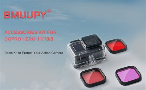 Bmuupy Zubeh R Kit Kompatibel Mit Gopro Hero Hero Hero Black