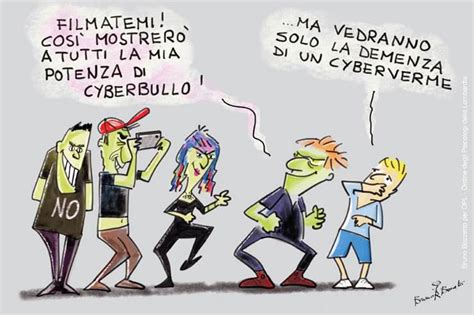 Cyberbullismo La Vignetta Di Bruno Bozzetto Per L Ordine Psicologi