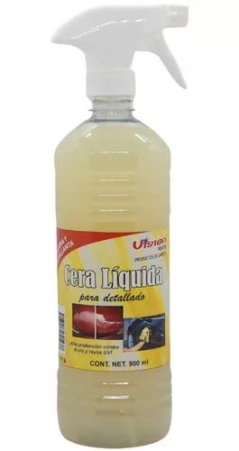 Cera Líquida Para Detallado Automotriz 900 Ml