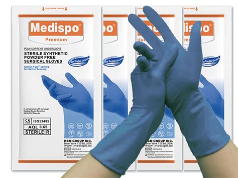 Polyisoprene Surgical Gloves Sterile Synthetic Powder Free Under Glove China Top One