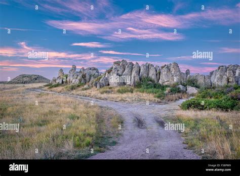 Natural Fort Historical And Geological Landmark At Dawn Carr In