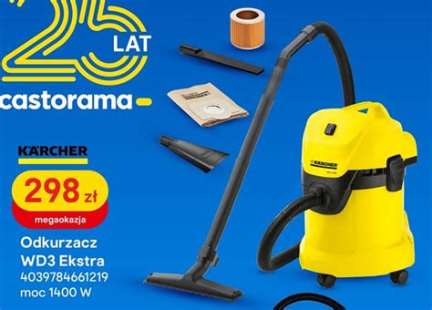 Promocja Karcher Odkurzacz Wd Ekstra W Castorama