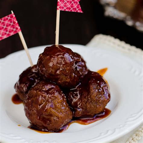 3 Ingredient Potluck Meatballs Recipe | Ashlee Marie - real fun with ...